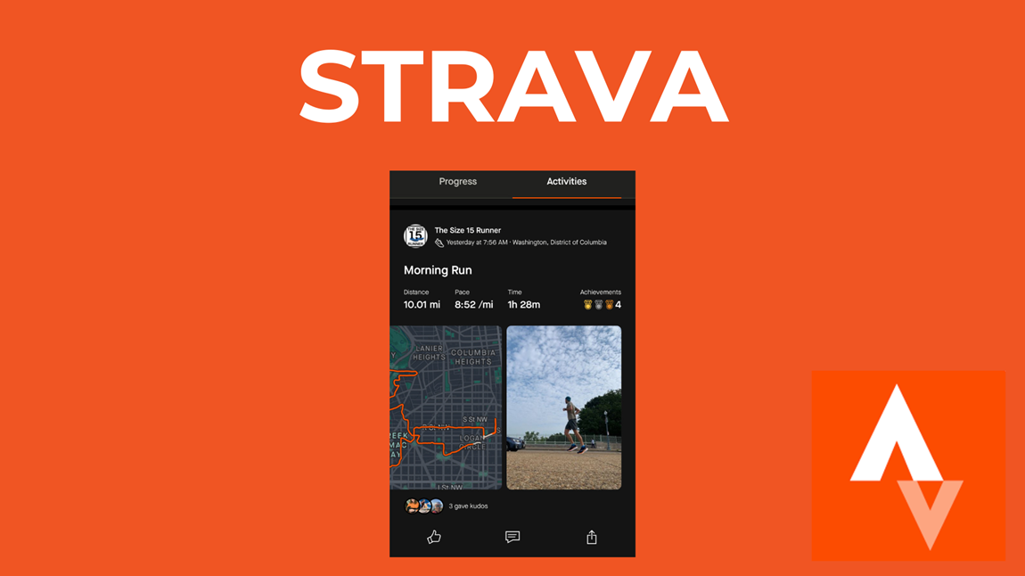 Strava for running